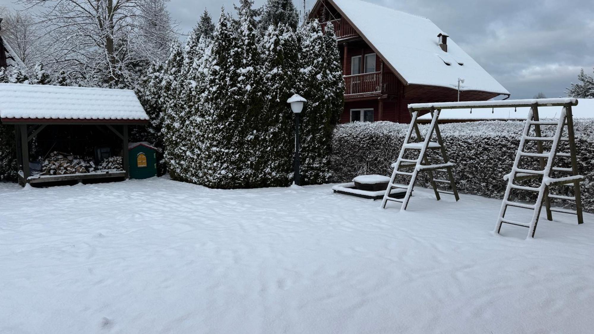Duzy Dom Nad Morzem Rowy Jarzebinowa 22 Villa Exteriör bild
